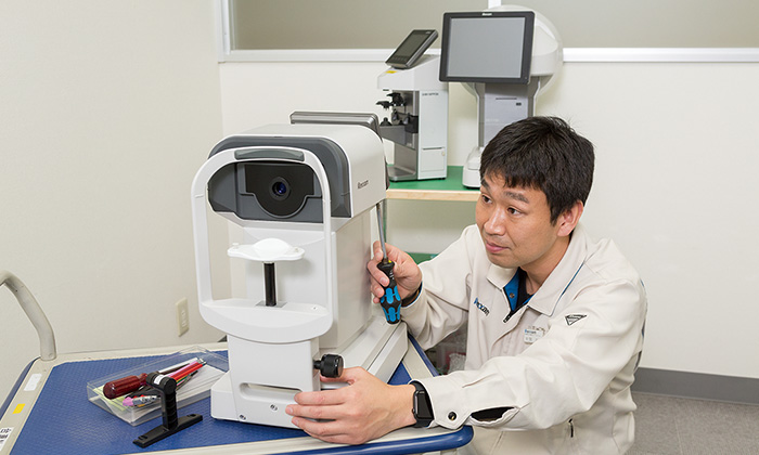 目の検査をする装置ってなあに?